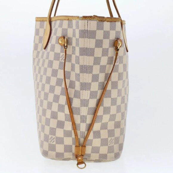LOUIS VUITTON Damier Azur Neverfull MM Tote Bag - Picture 4 of 16